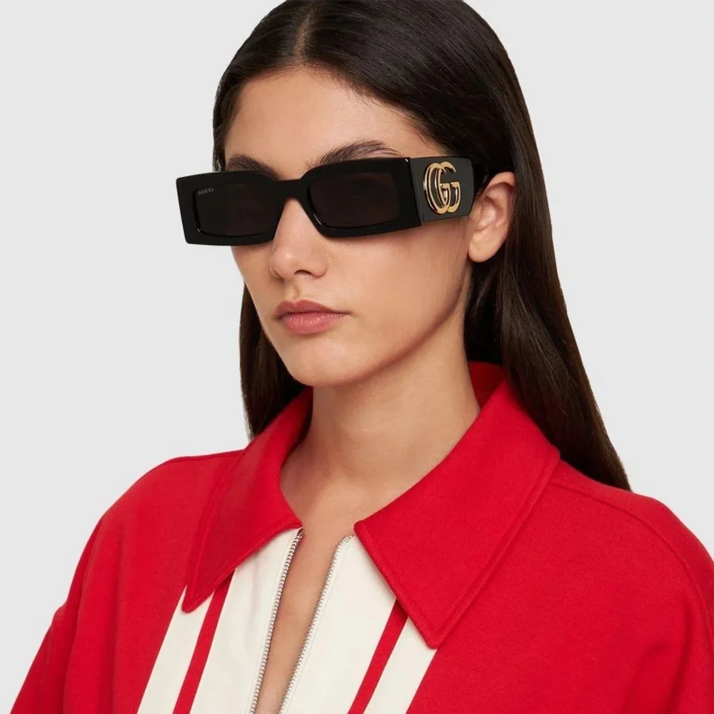 Gucci | Accessories | Authentic Gucci Grey Rectangular  display picture 1